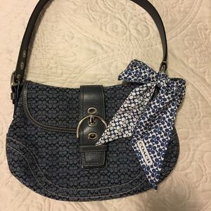 Vintage Coach signature collection purse